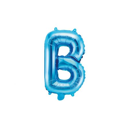 Ballon Aluminium Lettre Bleue