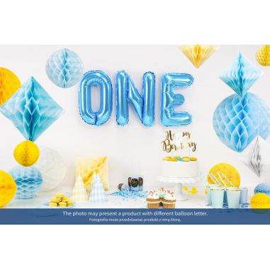 Ballon Aluminium Lettre Bleue Ballon Aluminium Lettre Bleue