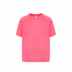 T-Shirt Fluo Enfant Rose