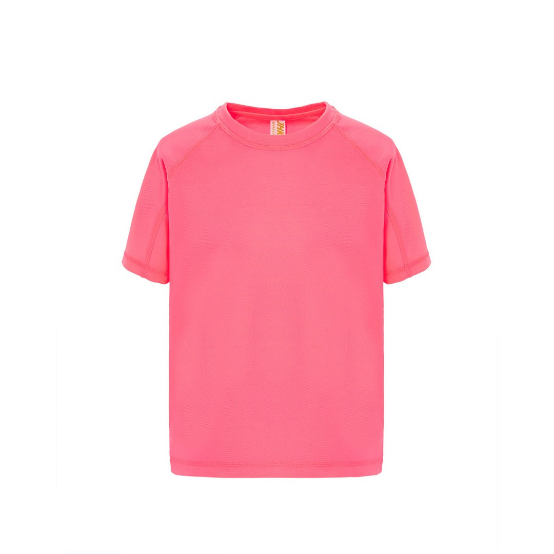 T-Shirt Fluo Enfant, Vêtement Fluo Rose - Couleur De Nuit