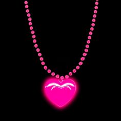 Collier Fluo Love Party