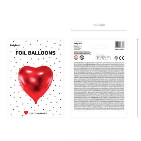 Ballon Aluminium Coeur