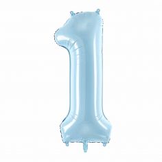 Ballon Aluminium Bleu 1 86 cm