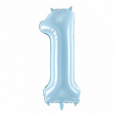 Ballon Aluminium Bleu 1 86 cm