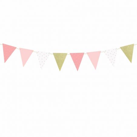 Guirlande Fanion 1st Birthday Fille