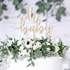 Cake Topper Oh Baby 2