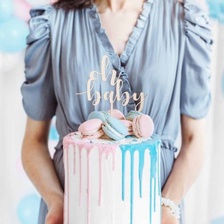 Cake Topper Oh Baby