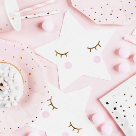Serviette Forme Etoile - Lot de 20