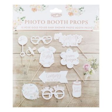 Kit Photobooth Floral Baby Shower