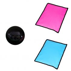 Boule Gender Reveal - Poudre Colorée Rose & Bleue