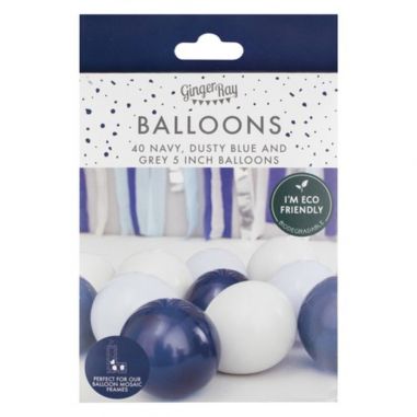 Ballons Bleus pour Stand Mosaïque