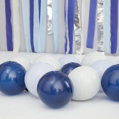 Ballons Bleus pour Stand Mosaïque