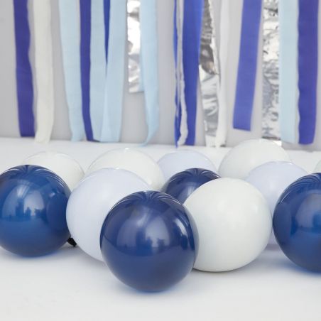 Ballons Bleus pour Stand Mosaïque