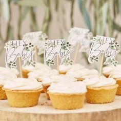 Cake Topper Botanique - Lot de 12 2