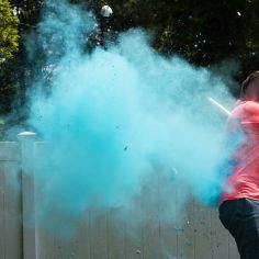 Pack Poudre Gender Reveal Rose et Bleu 2