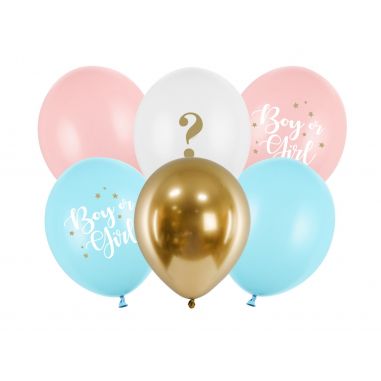 Ballon Boy or Girl - Lot de 6 Ballon Boy or Girl - Lot de 6