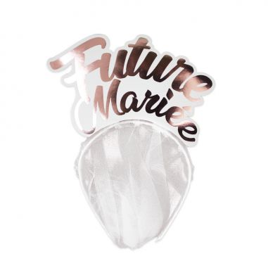 Serre Tête EVJF Future Mariée Rose Gold Serre Tête EVJF Future Mariée Rose Gold