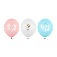 Ballon Fille ou Garçon - Lot de 50