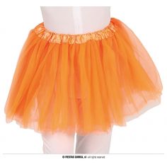 tutu fluo en résille orange