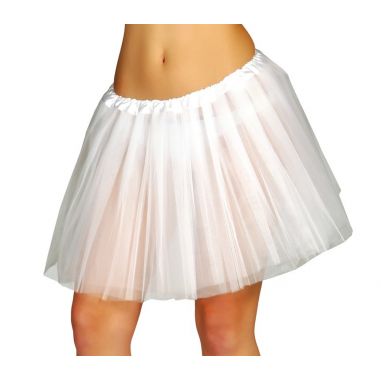 tutu fluo en résille blanc