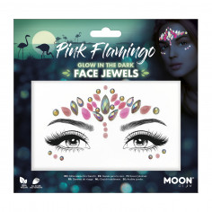 Face Jewels Flamingo Phosphorescent