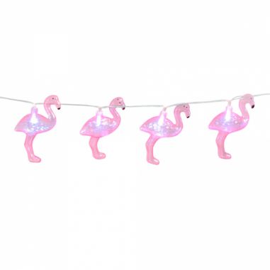 Guirlande Lumineuse Flamant Rose