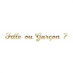 Guirlande Dorée Fille ou Garçon