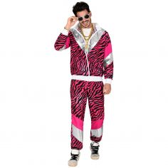 Déguisement Fluo Tigre Rose et Noir 2