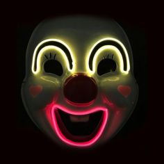 Masque Led Smile Clown