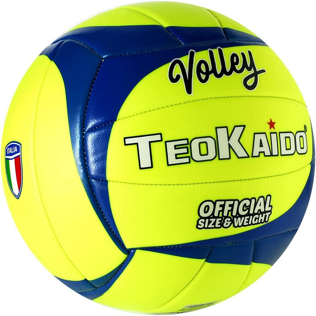 Ballon De Beach-volley Cousu En Cuir - Soft Touch 20,5 Cm - Taille Officielle Pour Plage Et Loisirs