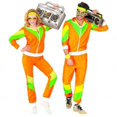 Survêtement Fluo Années 80 Orange