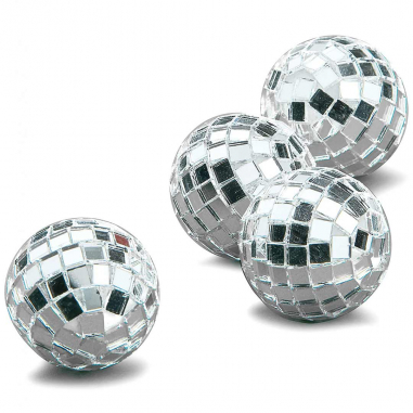 Mini Boule à Facettes - Lot de 4