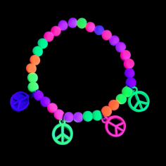 Hippie Perlen Armband 2