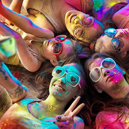 Extincteur de Poudre Holi - Lot de 6