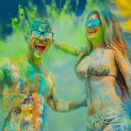 Extincteur de Poudre Holi - Lot de 6