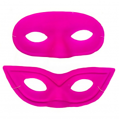 Masque Fluo Loup - Lot de 12