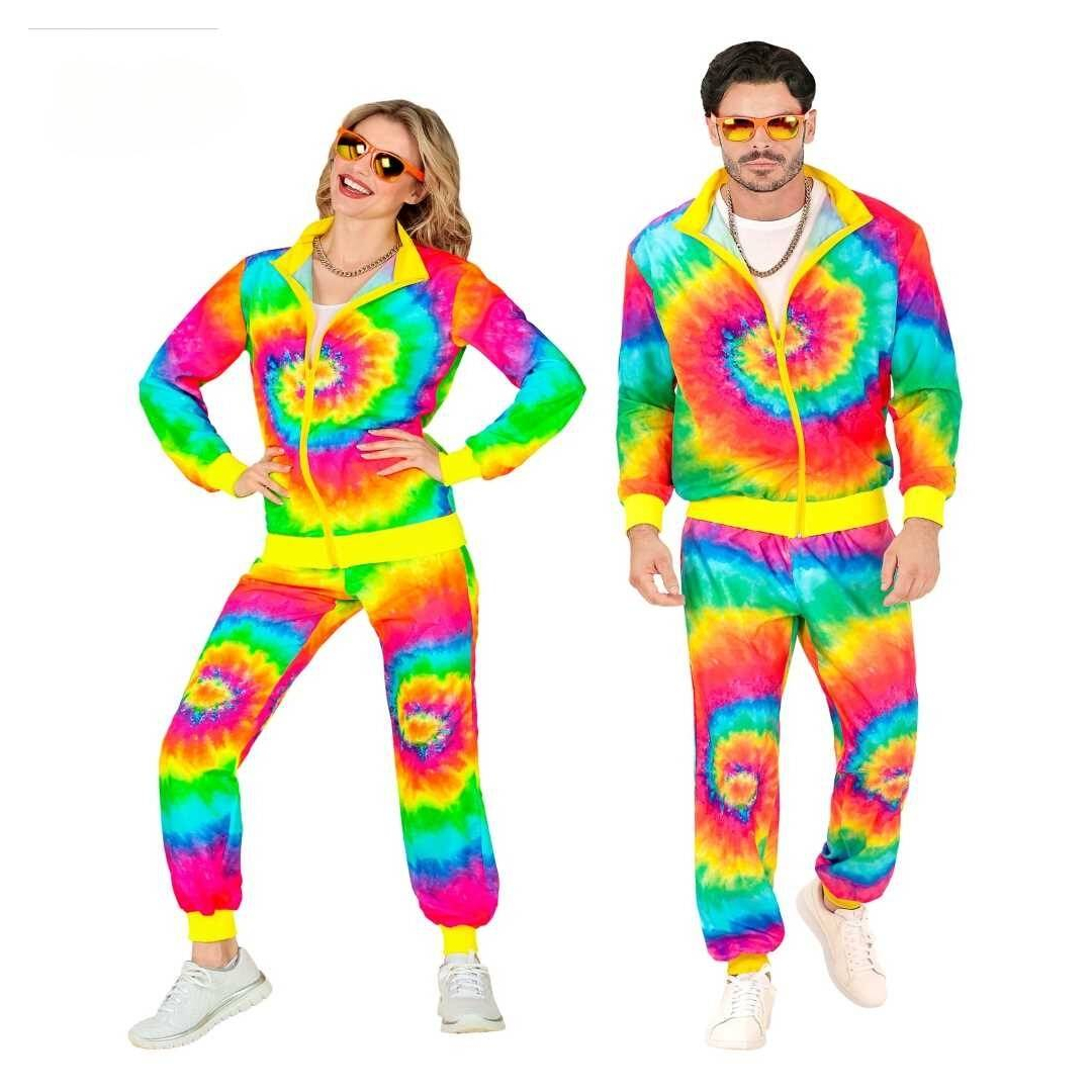 Déguisement Année 80 Femme Disco - Lot 25 Pièces Accessoires Fluo (bandeau, Colliers, Bracelets, Gants...) Pour Fête, Halloween, Carnaval