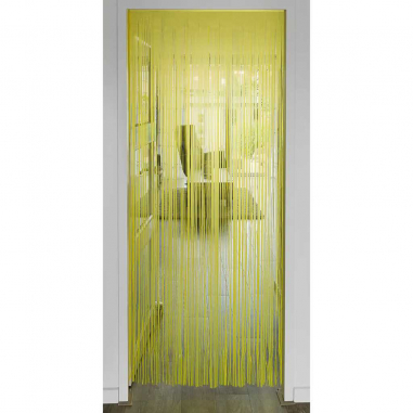 Rideau de Fête Jaune Fluo
