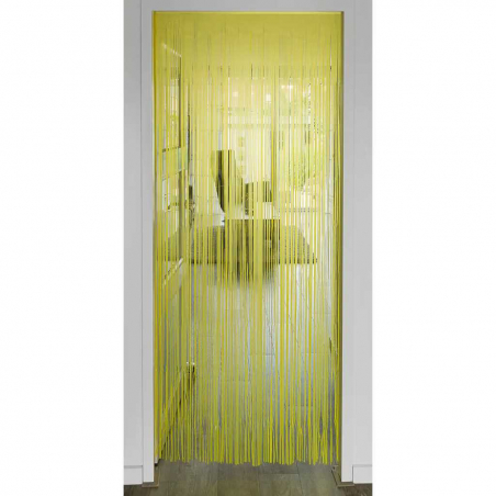 Rideau de Fête Jaune Fluo