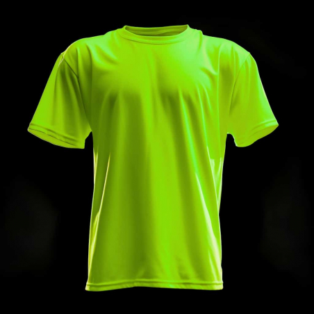 T-Shirt Fluo Enfant Jaune