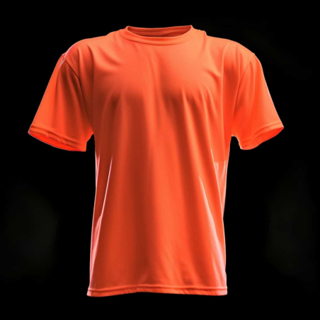 T-Shirt Fluo Enfant Orange