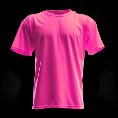 T-Shirt Fluo Enfant Rose T-Shirt Fluo Enfant Rose