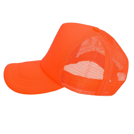 Casquette fluo orange