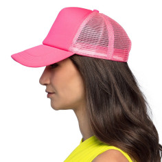 Casquette Fluo Rose