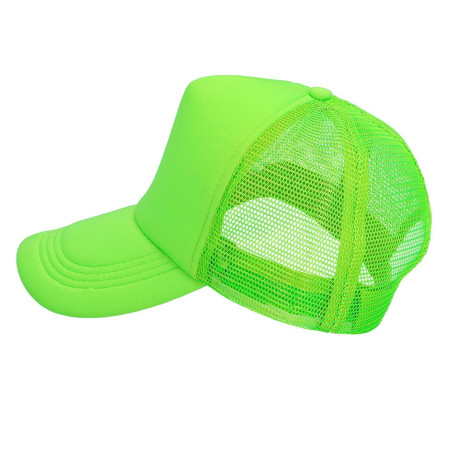 Casquette fluo verte