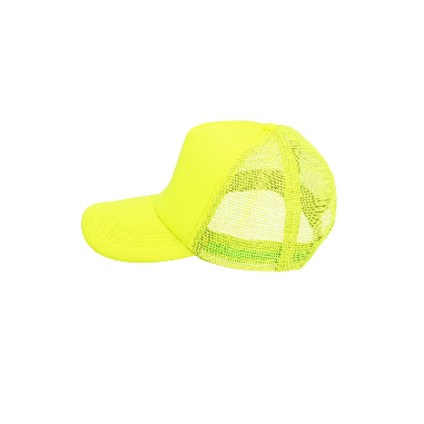 Casquette fluo jaune