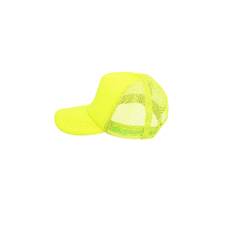 Casquette fluo jaune