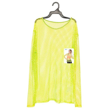 Chemise résille fluo Chemise résille fluo