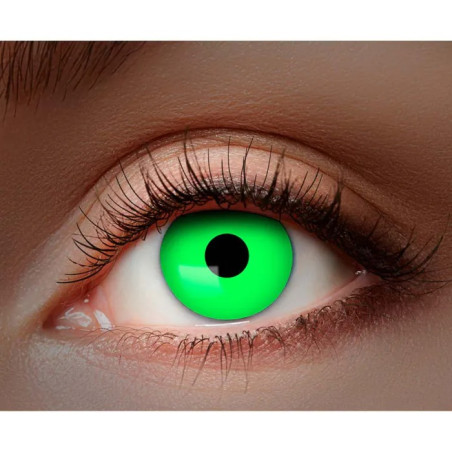 Lentilles Fluo vert