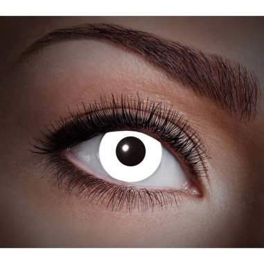 Lentilles Fluo blanc
